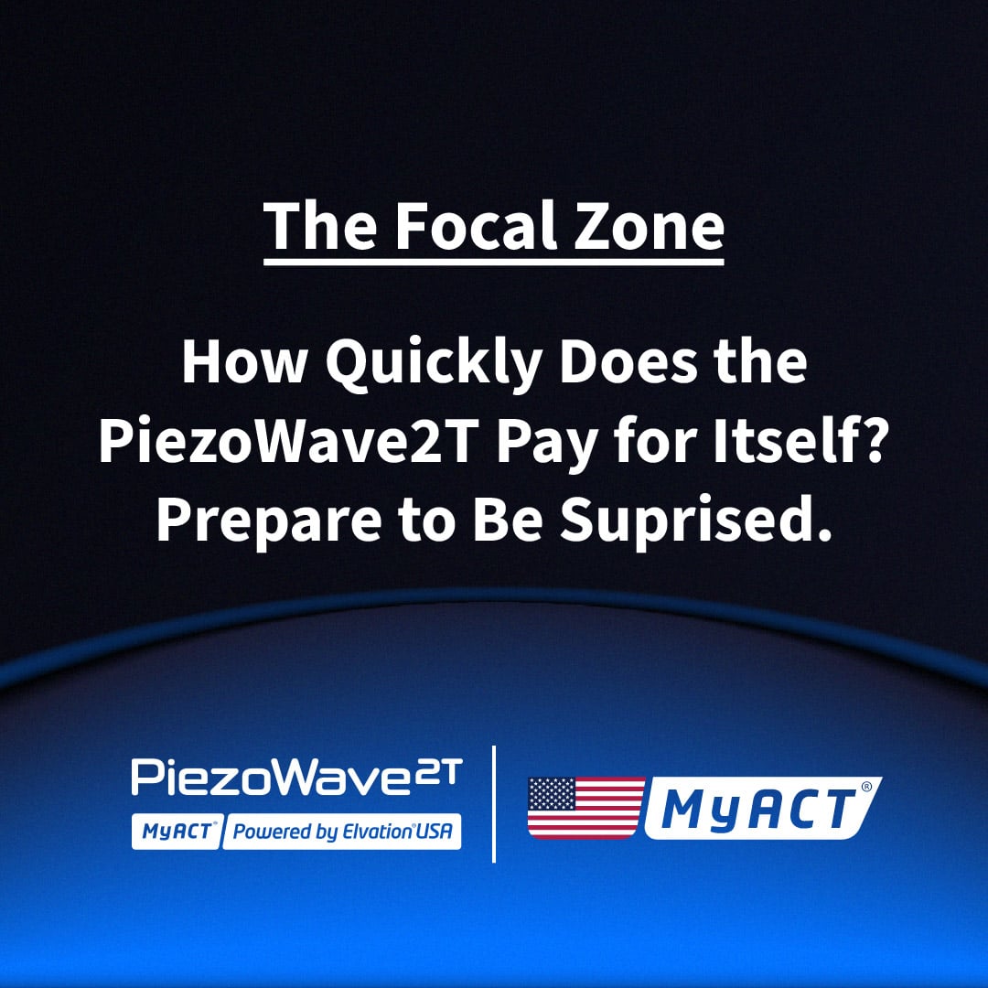 How Quickly Does the PiezoWave2T Pay for Itself? Prepare to Be Suprised.